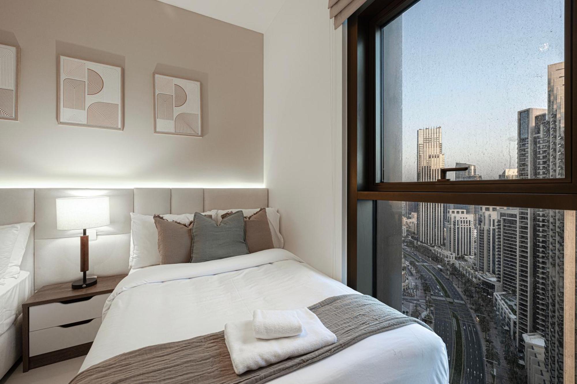 अपार्टमेंट Luxury Sky High 2-bedroom Stunning Burj Khalifa & Fountain Views *