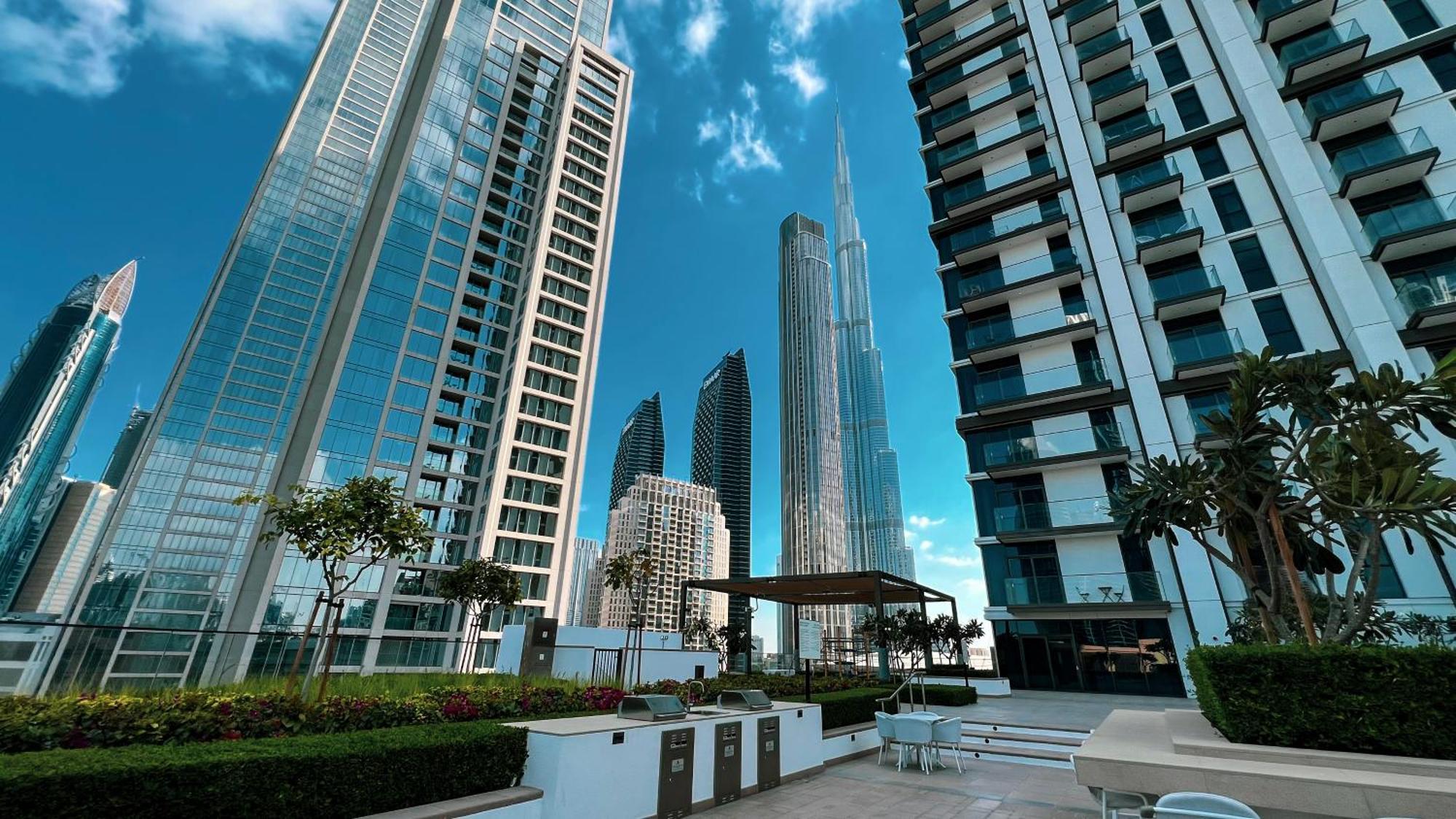 अपार्टमेंट Luxury Sky High 2-bedroom Stunning Burj Khalifa & Fountain Views Dubai