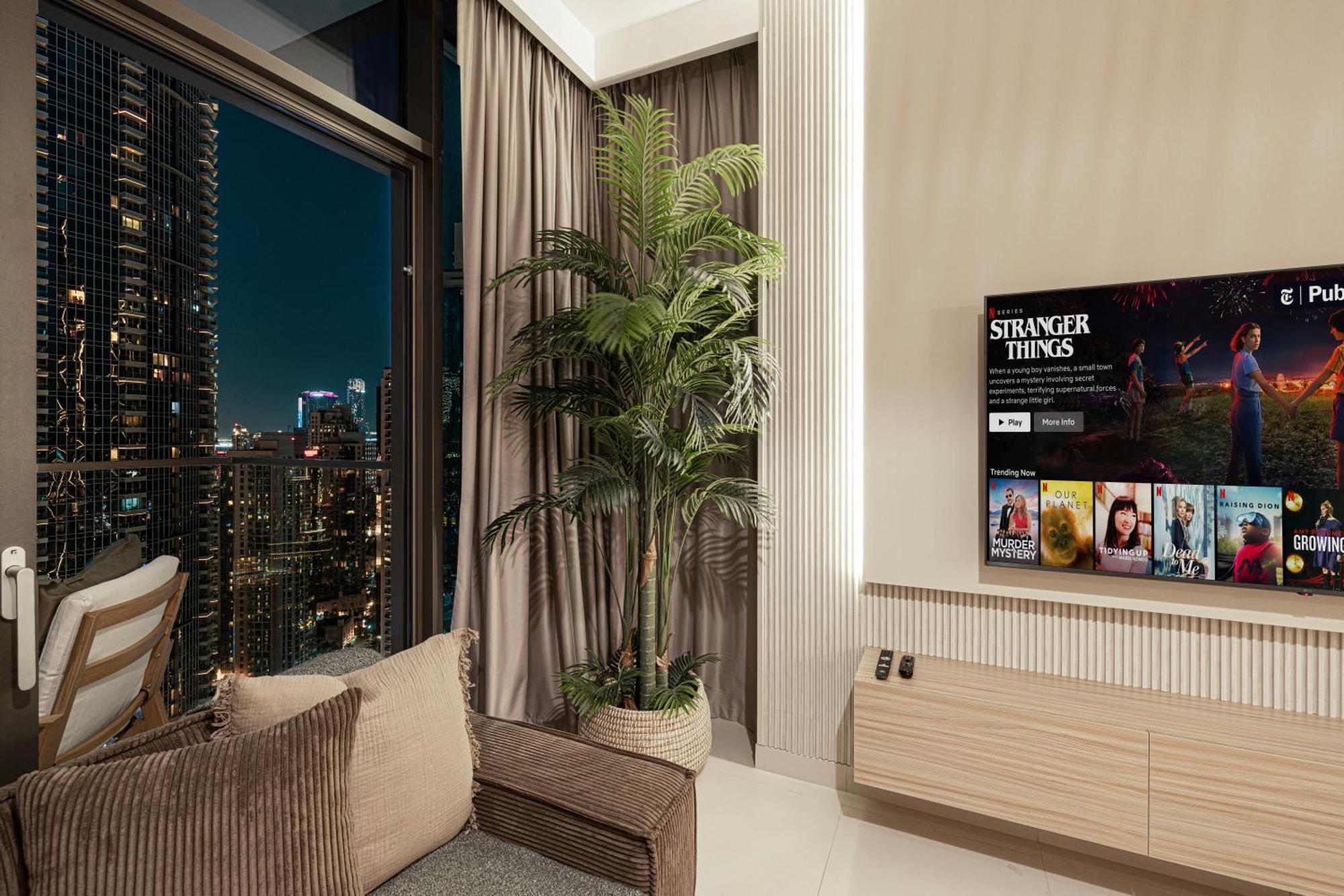 अपार्टमेंट Luxury Sky High 2-bedroom Stunning Burj Khalifa & Fountain Views