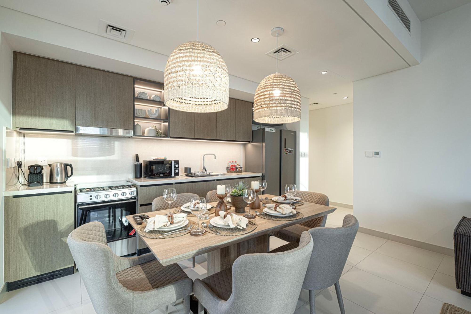 Luxury Sky High 2-bedroom Stunning Burj Khalifa & Fountain Views अपार्टमेंट